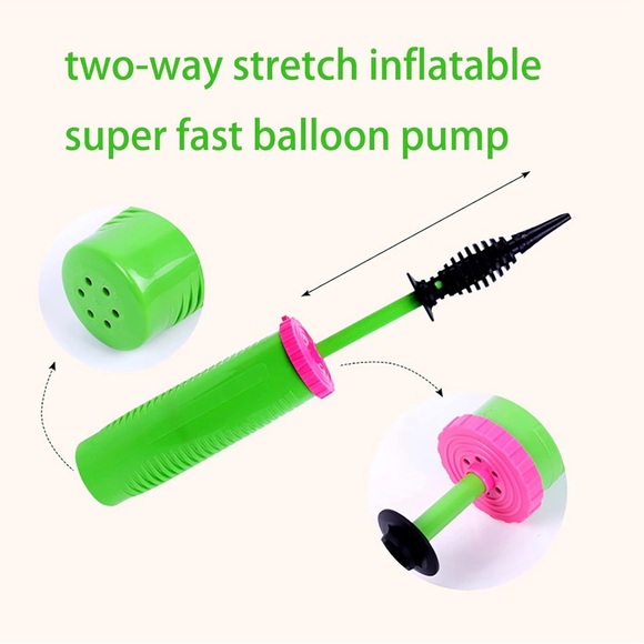 Green Balloon Pump for Home Parties NWT - Picture 2 of 4